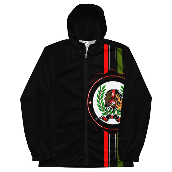 Lion Of Judah God Men’s Black windbreaker