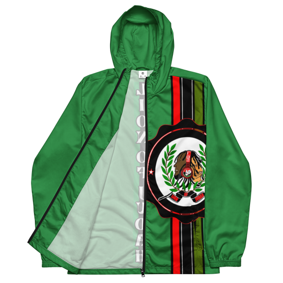 Lion Of Judah God Men’s Green windbreaker