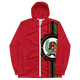 Lion of Judah God Men’s Red windbreaker