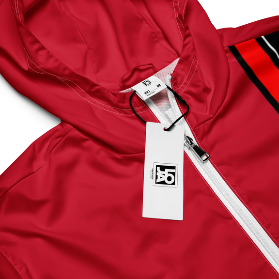 Lion of Judah God Men’s Red windbreaker