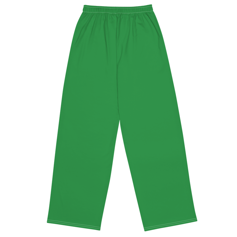 Lion Of Judah God All over print Green unisex wide leg pants
