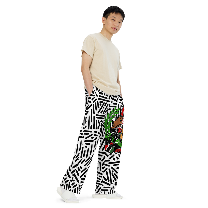 Lion Of Judah God All over print unisex wide leg pants