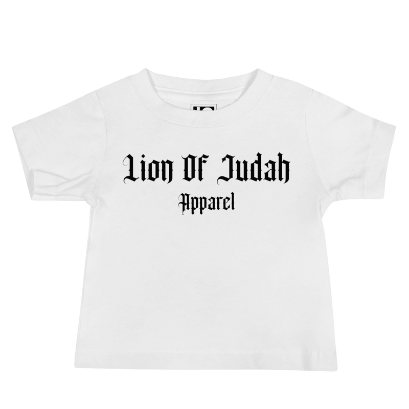 Lion Of Judah Apparel Brand Baby Jersey Short Sleeve Tee