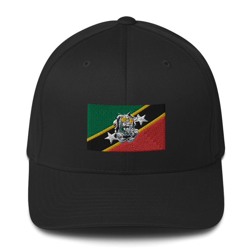 West Indian Lion of Judah Structured Twill Cap