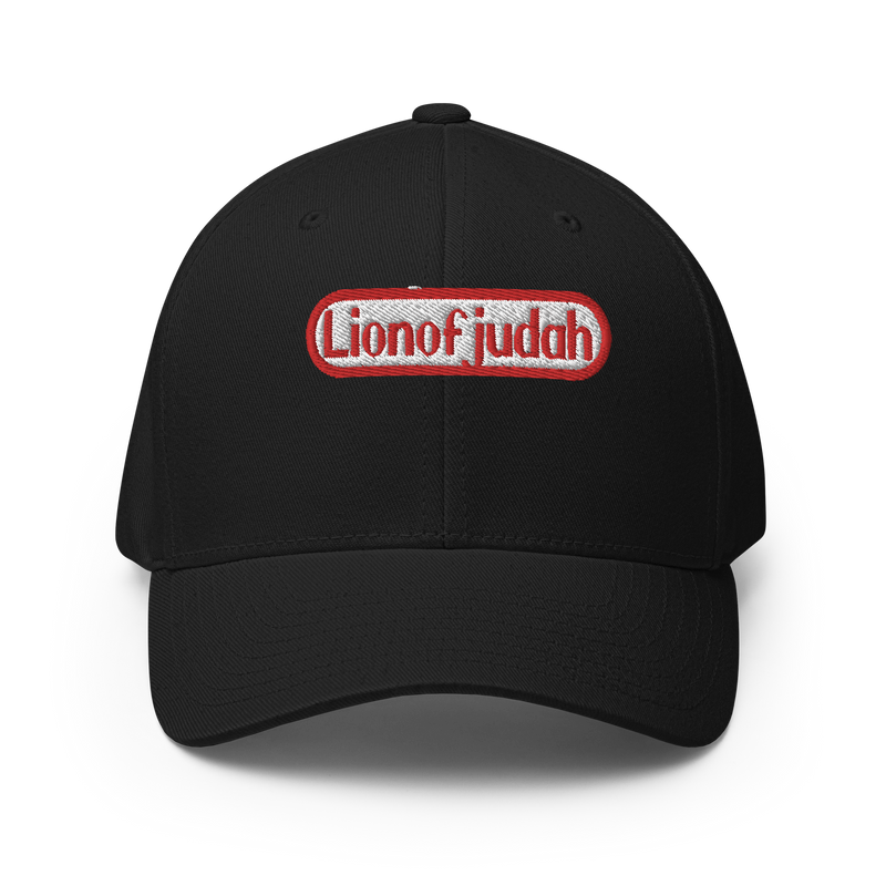 Lion Of Judah Nintendo WordPlay Spinoff Design Structured Twill Cap