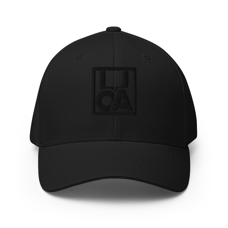 Lion Of Judah Apparel black new logo Structured Twill Cap