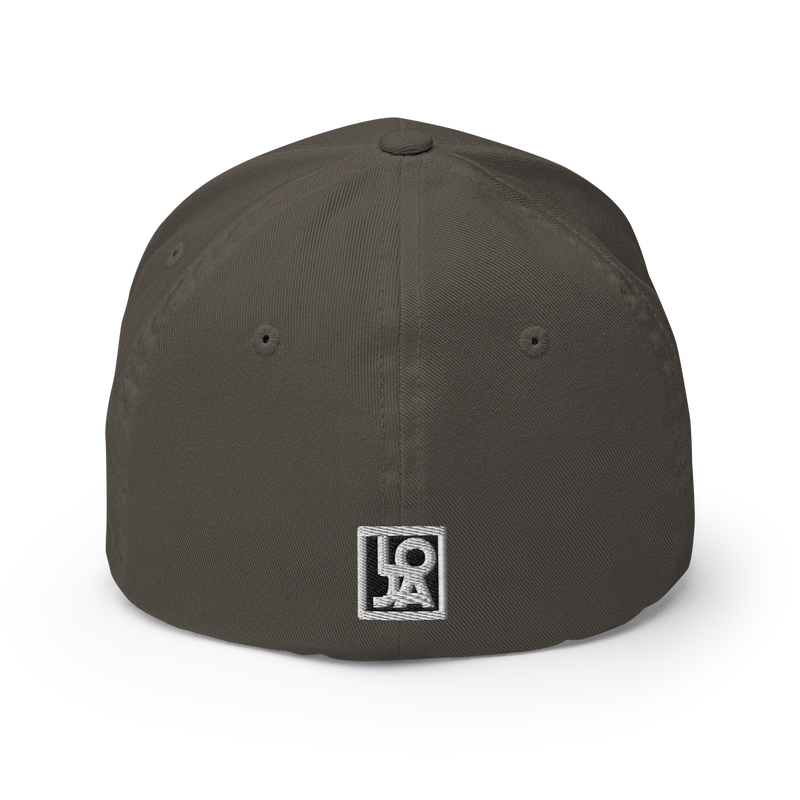 Lion Of Judah Apparel White new logo Structured Twill Cap