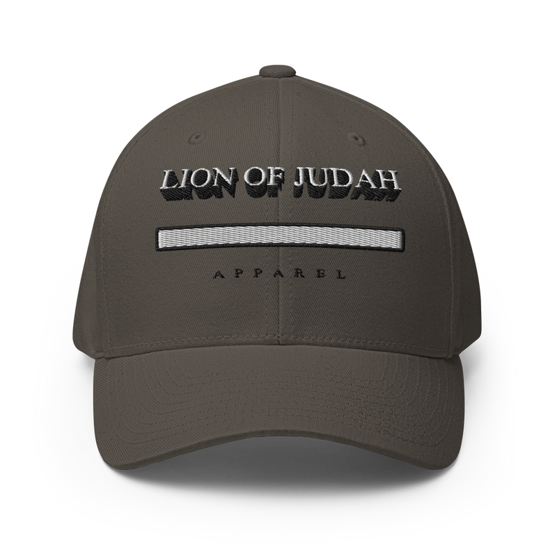 Lion Of Judah Brand Structured Twill Cap