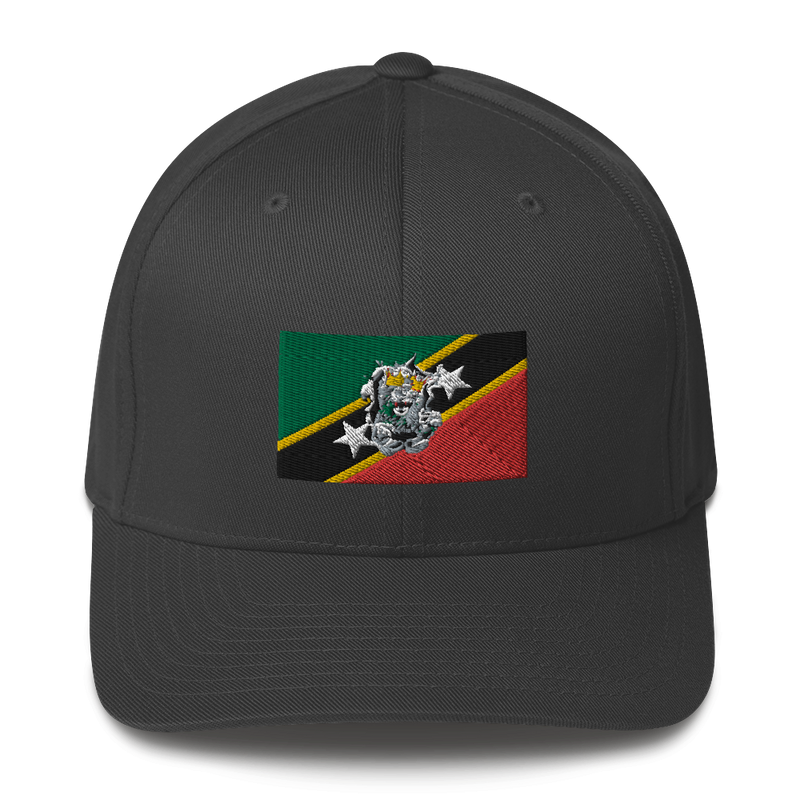 West Indian Lion of Judah Structured Twill Cap