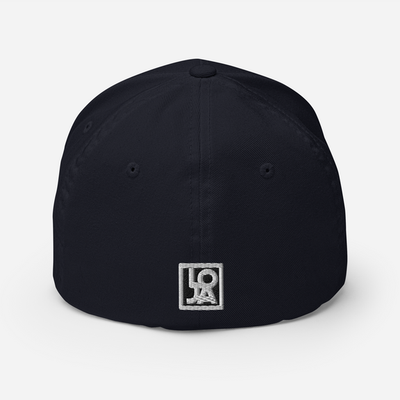 Hustle and Motivate Art Design Structured Twill Cap