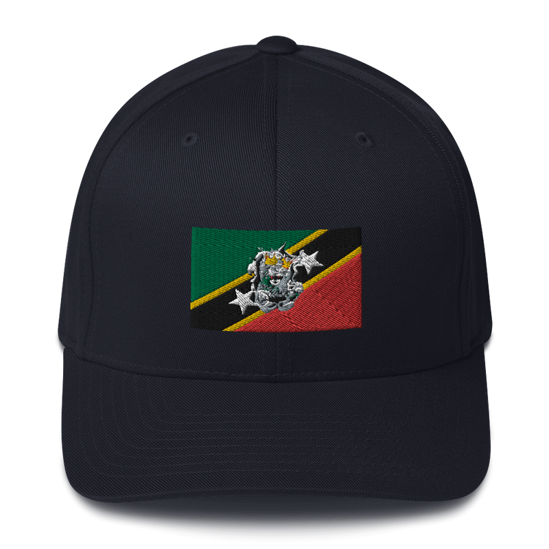 West Indian Lion of Judah Structured Twill Cap