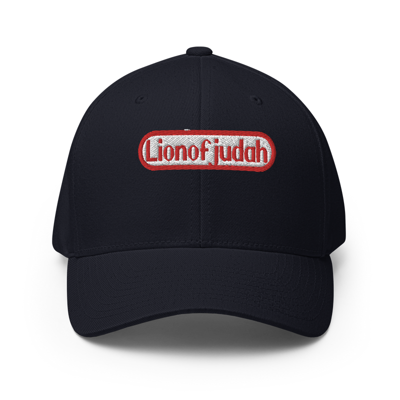 Lion Of Judah Nintendo WordPlay Spinoff Design Structured Twill Cap
