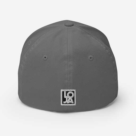 Hustle and Motivate Art Design Structured Twill Cap