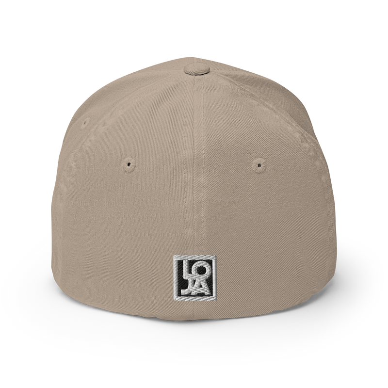 Lion Of Judah Apparel White new logo Structured Twill Cap