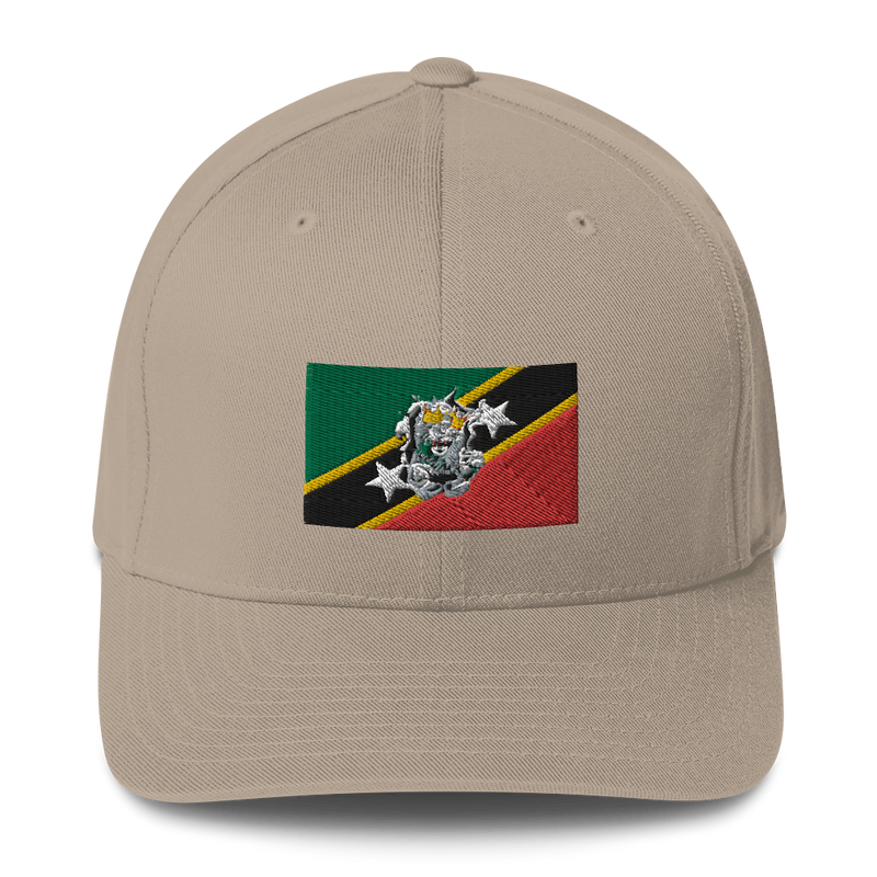 West Indian Lion of Judah Structured Twill Cap
