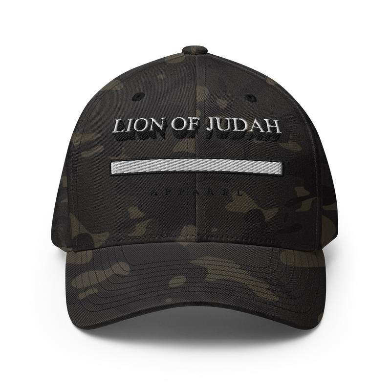 Lion Of Judah Brand Structured Twill Cap