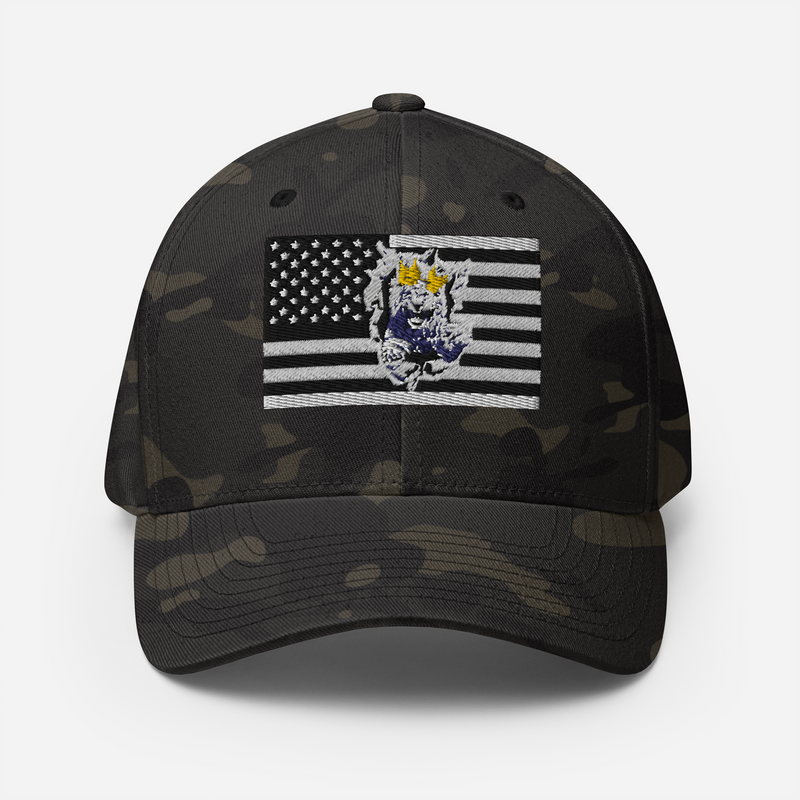 Lion Of Judah Structured Twill Cap
