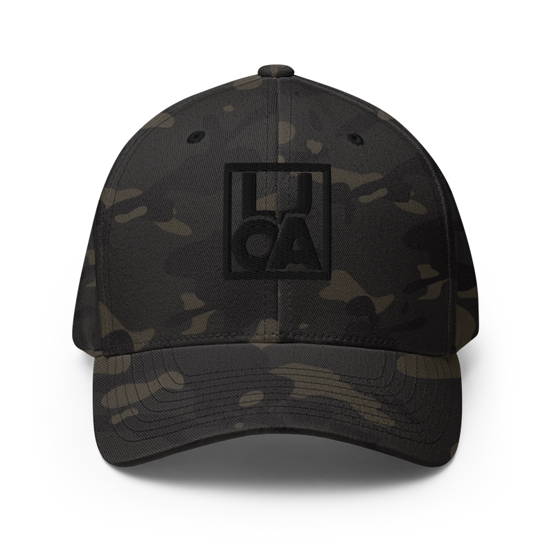 Lion Of Judah Apparel black new logo Structured Twill Cap