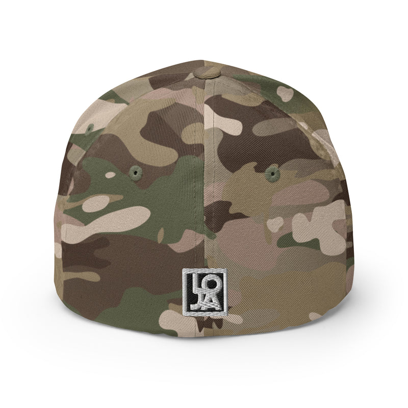 The Black Star Of The Tribe Of Judah Structured Twill Cap