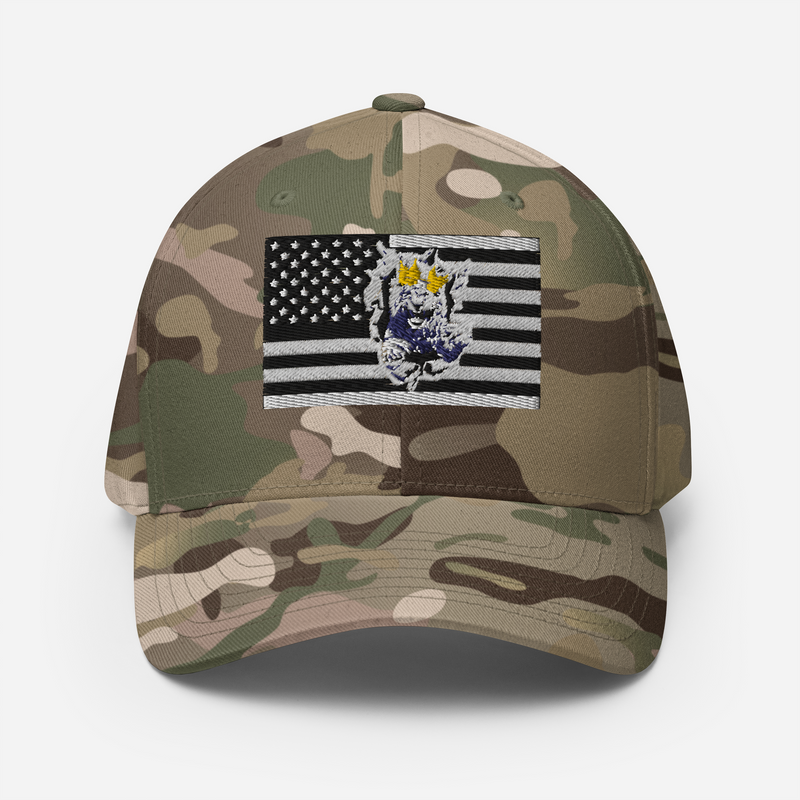 Lion Of Judah Structured Twill Cap