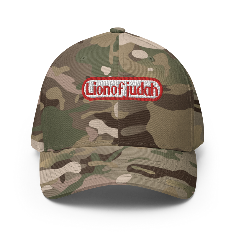 Lion Of Judah Nintendo WordPlay Spinoff Design Structured Twill Cap