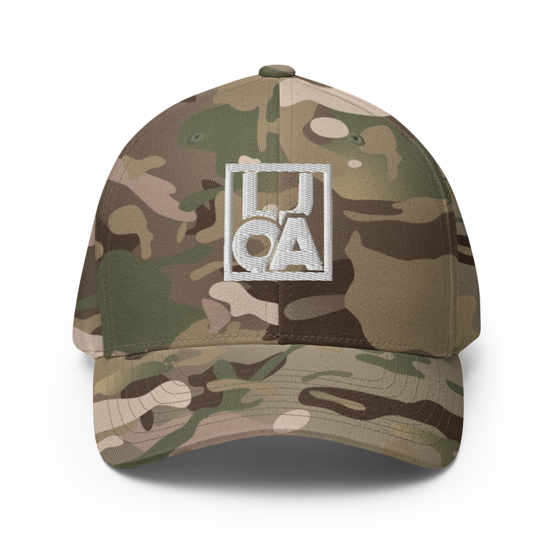 Lion Of Judah Apparel White new logo Structured Twill Cap