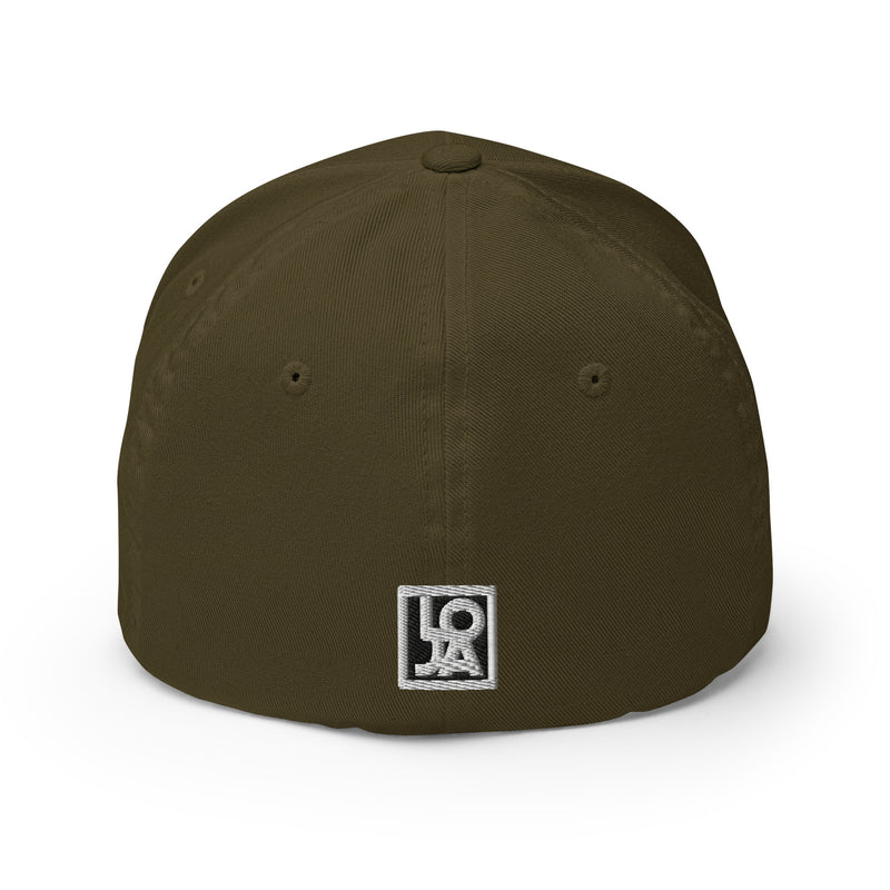 The Black Star Of The Tribe Of Judah Structured Twill Cap