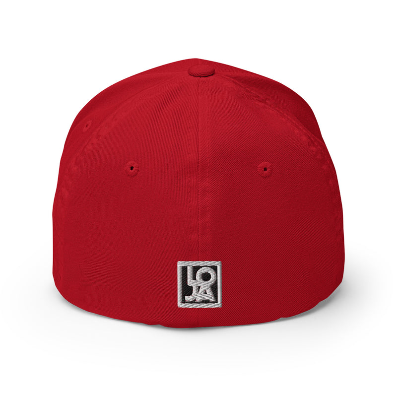 The Black Star Of The Tribe Of Judah Structured Twill Cap