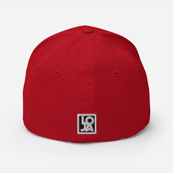 Hustle and Motivate Art Design Structured Twill Cap