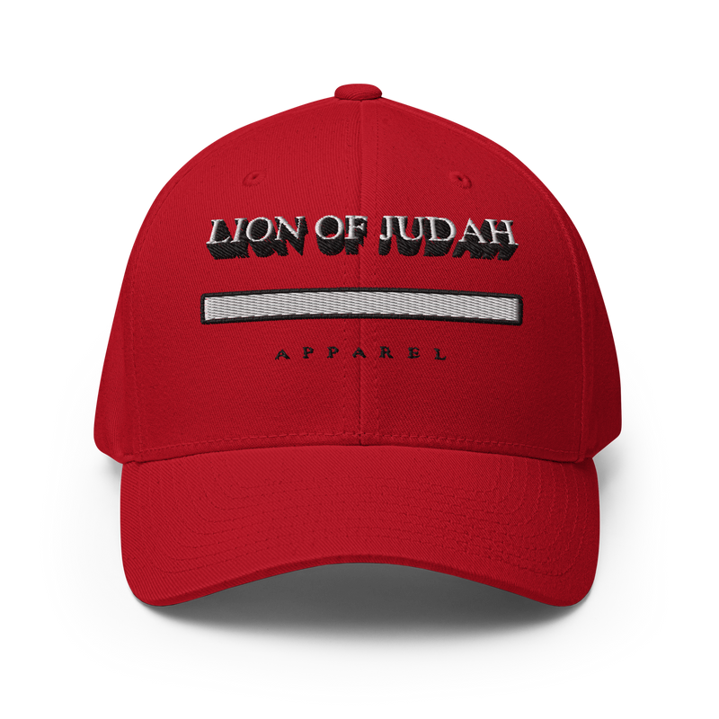 Lion Of Judah Brand Structured Twill Cap