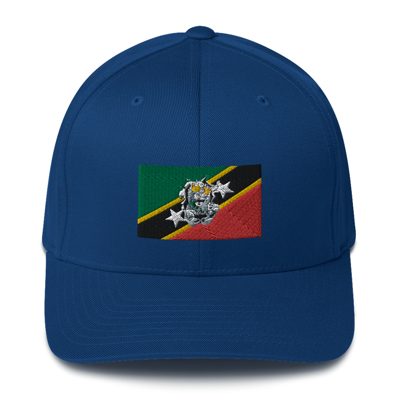 West Indian Lion of Judah Structured Twill Cap