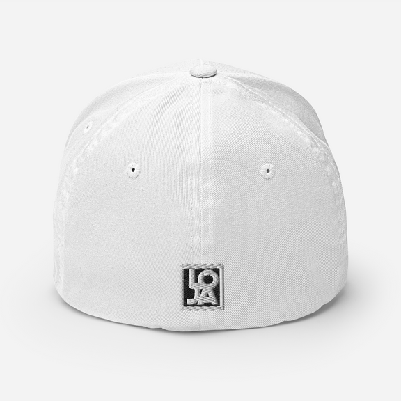 Hustle and Motivate Art Design Structured Twill Cap