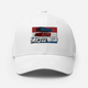 Hustle and Motivate Art Design Structured Twill Cap