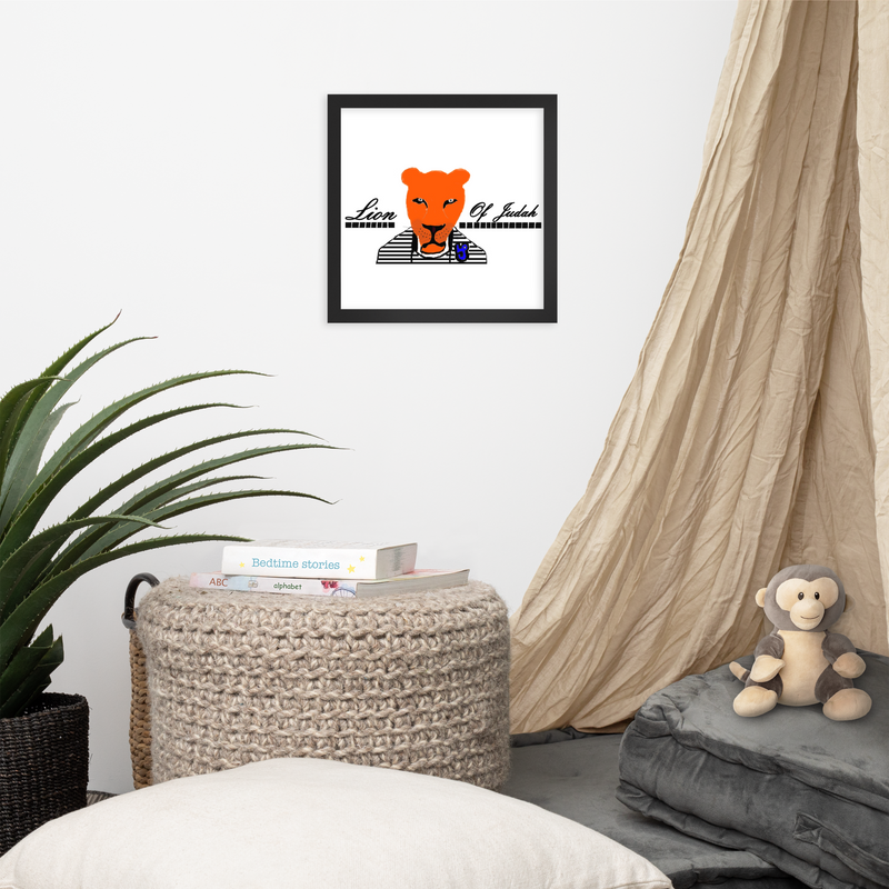 Lioness Of Judah Framed poster