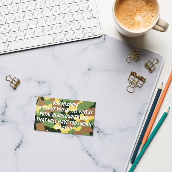 Set of business cards