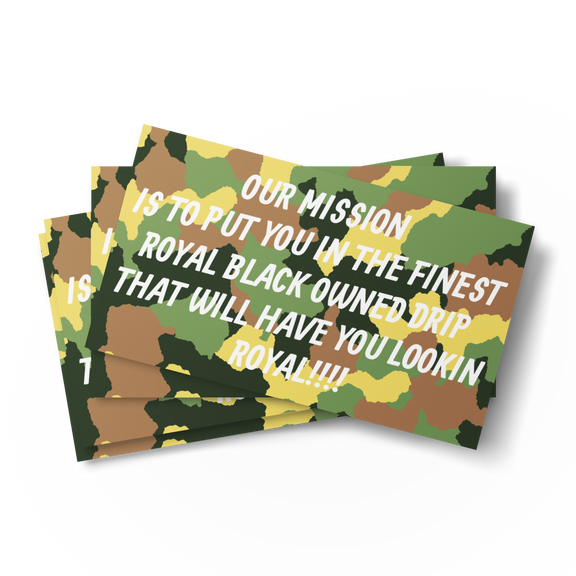 Set of business cards