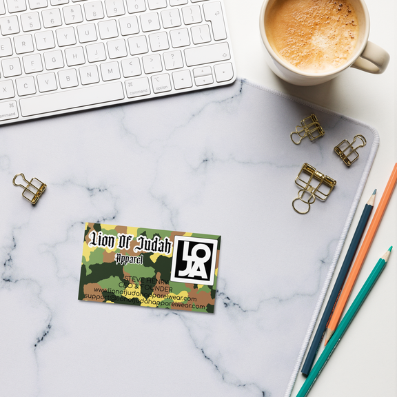 Set of business cards