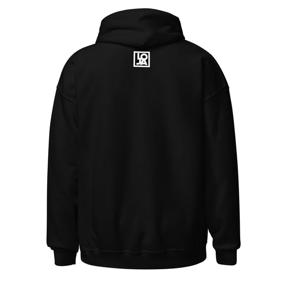 Melanated Logo Design Unisex Hoodie