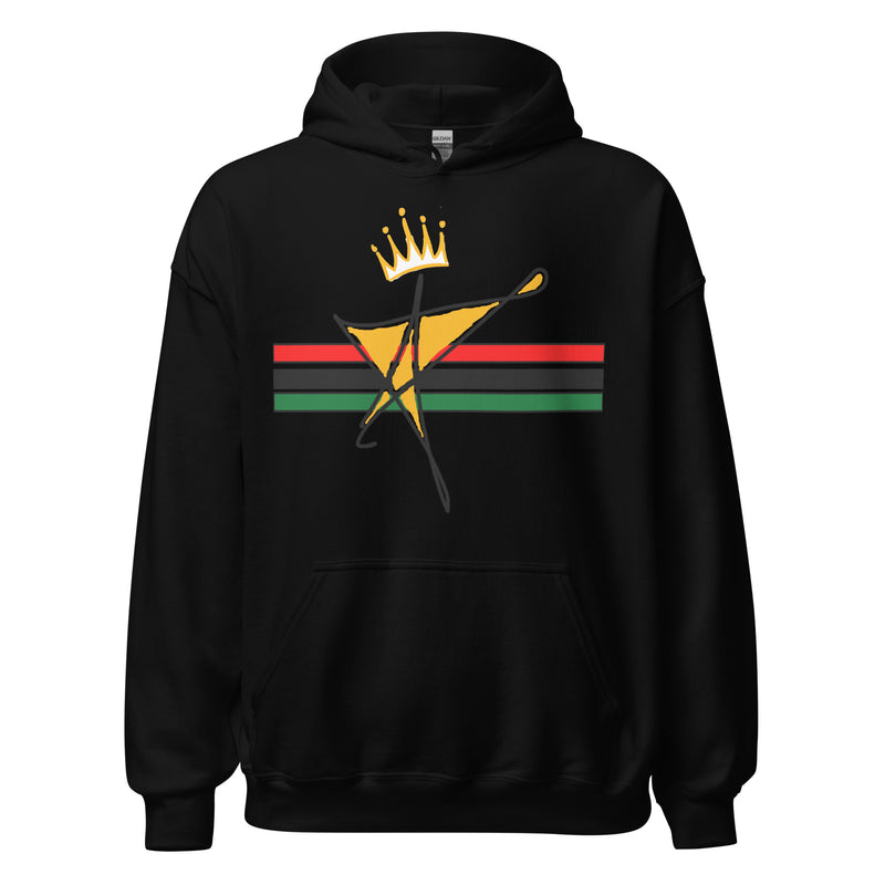 The Black Star Of The Tribe Of Judah Unisex Hoodie