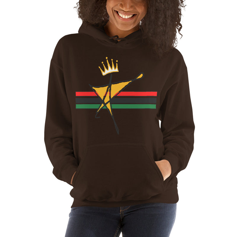 The Black Star Of The Tribe Of Judah Unisex Hoodie