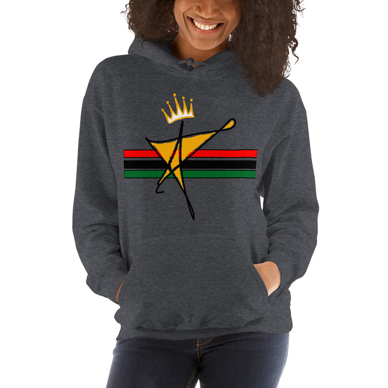 The Black Star Of The Tribe Of Judah Unisex Hoodie