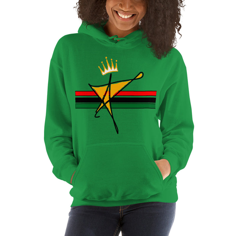 The Black Star Of The Tribe Of Judah Unisex Hoodie