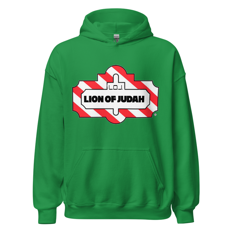 Lion Of Judah T.G.I. Friday Wordplay Spinoff Design Unisex Hoodie