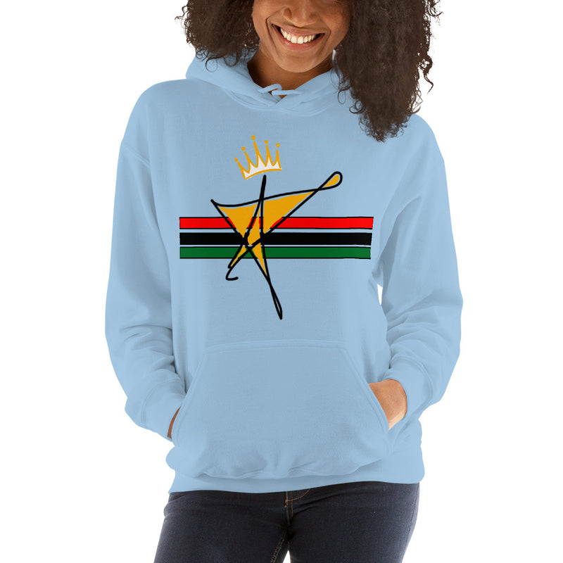 The Black Star Of The Tribe Of Judah Unisex Hoodie