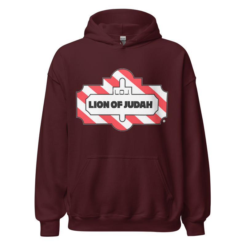 Lion Of Judah T.G.I. Friday Wordplay Spinoff Design Unisex Hoodie