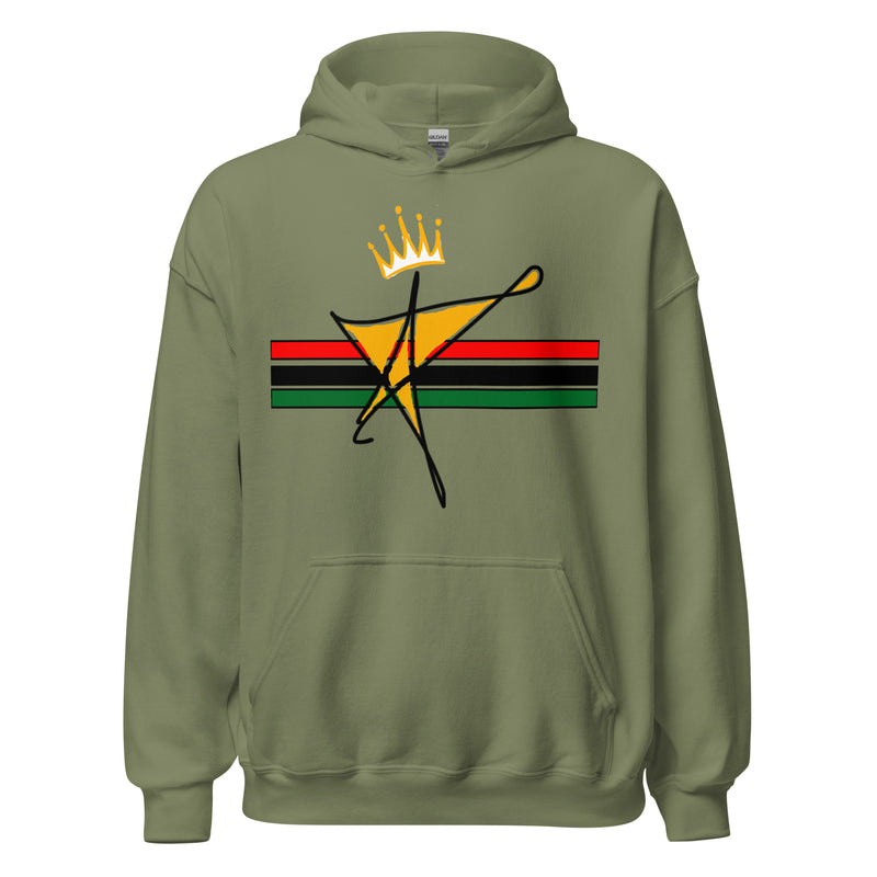 The Black Star Of The Tribe Of Judah Unisex Hoodie