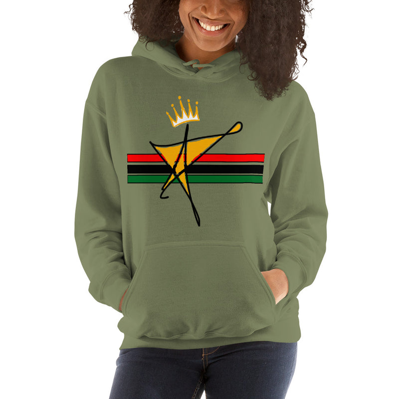 The Black Star Of The Tribe Of Judah Unisex Hoodie