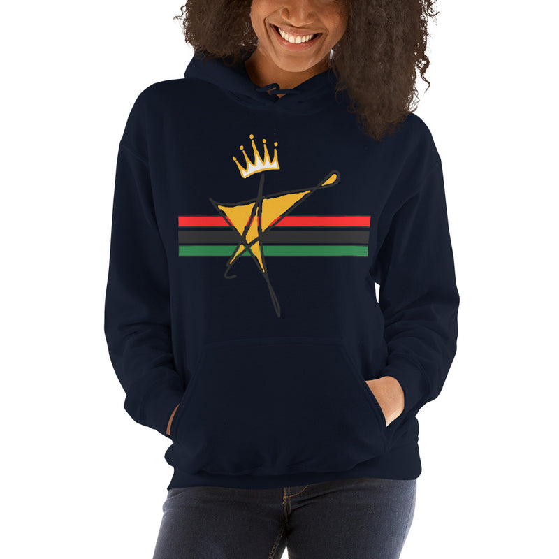 The Black Star Of The Tribe Of Judah Unisex Hoodie