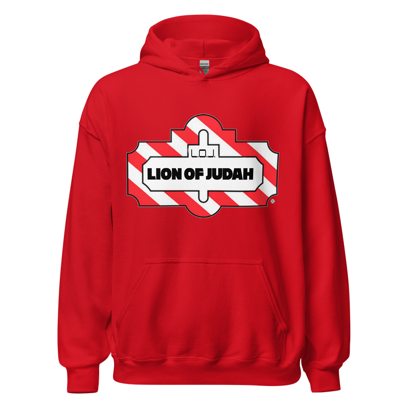 Lion Of Judah T.G.I. Friday Wordplay Spinoff Design Unisex Hoodie