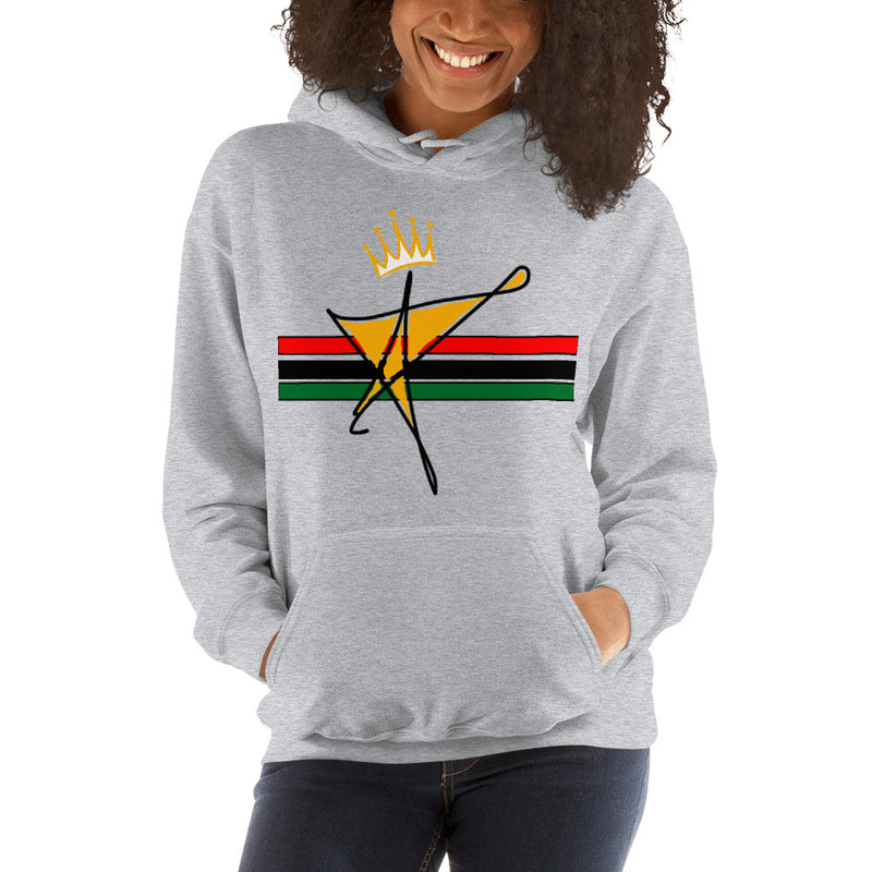 The Black Star Of The Tribe Of Judah Unisex Hoodie